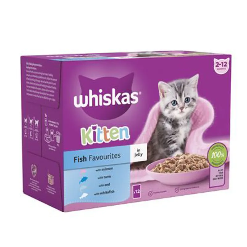 Whiskas Kitten Poultry Feasts x40